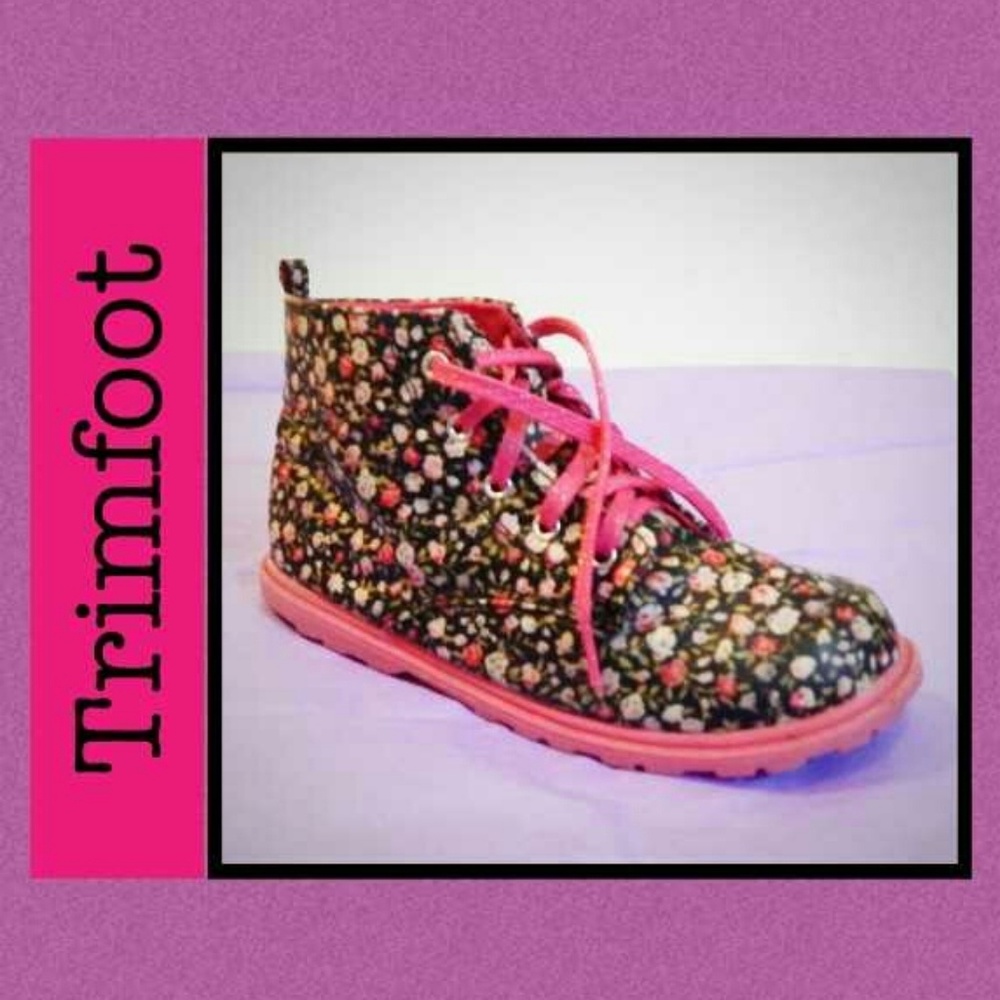 BUY 2 GET 1 FREE SALE Size 12 Girls Floral Shoes!!